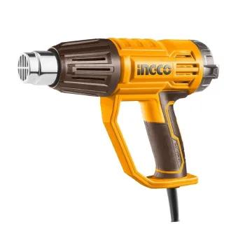 Изображение товара Строительный фен Ingco HG200058 2000 Вт пистолетная форма для ремонта Изображение товара Строительный фен Ingco HG200058 2000 Вт пистолетная форма для ремонта