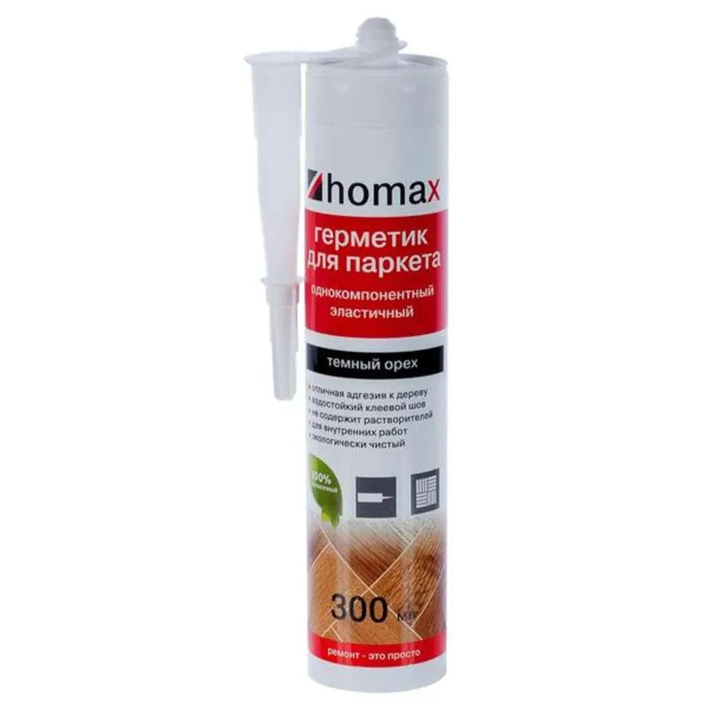Герметик HOMAX 300 мл, Орех темный_1