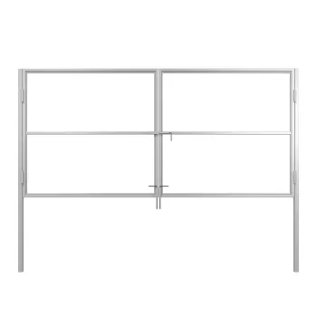 Изображение товара Каркас ворот распашных усиленный 1,9х4,0 м грунтованный из прочной стали Изображение товара Каркас ворот распашных усиленный 1,9х4,0 м грунтованный из прочной стали