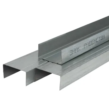 Изображение товара Профиль направляющий ПН-4 Знак Равенства 75х40х3000 мм Изображение товара Профиль направляющий ПН-4 Знак Равенства 75х40х3000 мм