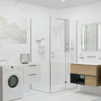 Изображение товара Керамогранит Global Tile Princess 400х800 мм белый волна для стен и пола Изображение товара Керамогранит Global Tile Princess 400х800 мм белый волна для стен и пола