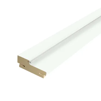 Изображение товара Коробка дверная телескопическая Velldoris Flat Lux 80х38х2100мм белая Изображение товара Коробка дверная телескопическая Velldoris Flat Lux 80х38х2100мм белая