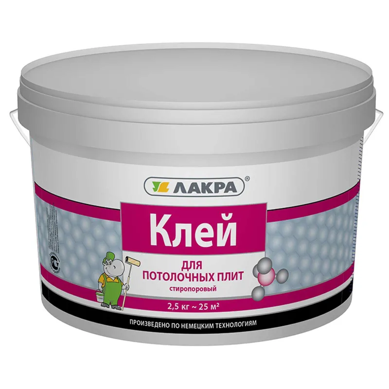 Клей для потолочных плит Лакра, 2,5кг_1
