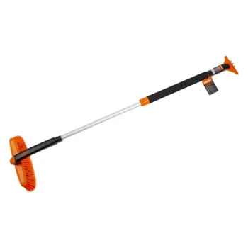 Изображение товара Телескопическая щетка для уборки снега 100-143 см Amigo Изображение товара Телескопическая щетка для уборки снега 100-143 см Amigo