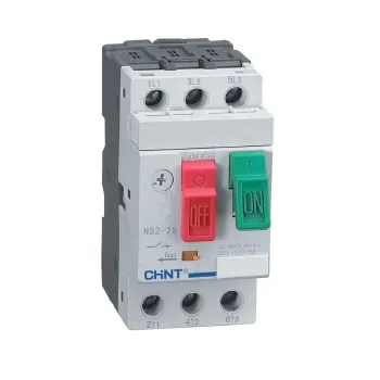 Изображение товара Выключатель автоматический для защиты двигателя CHINT NS2 1-1.6А на Din-рейку Изображение товара Выключатель автоматический для защиты двигателя CHINT NS2 1-1.6А на Din-рейку