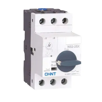 Изображение товара Выключатель автоматический для защиты двигателя CHINT NS2 1-1,6А на Din-рейку Изображение товара Выключатель автоматический для защиты двигателя CHINT NS2 1-1,6А на Din-рейку