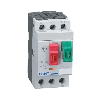 Изображение товара Выключатель автоматический для защиты двигателя CHINT NS2 25А 230-690V Изображение товара Выключатель автоматический для защиты двигателя CHINT NS2 25А 230-690V