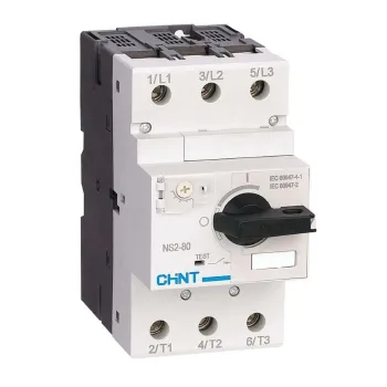 Изображение товара Выключатель автоматический CHINT для защиты двигателя 23-32А Изображение товара Выключатель автоматический CHINT для защиты двигателя 23-32А