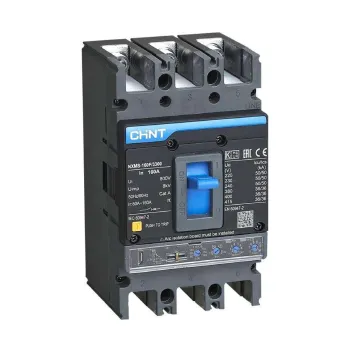 Изображение товара Автоматический выключатель CHINT 160А 36кА трехполюсный электронное расцепление Изображение товара Автоматический выключатель CHINT 160А 36кА трехполюсный электронное расцепление