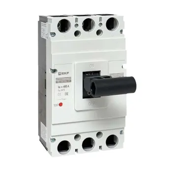 Изображение товара Выключатель автоматический EKF 400/400А 42кА трехполюсный Изображение товара Выключатель автоматический EKF 400/400А 42кА трехполюсный