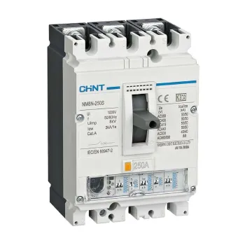 Изображение товара Автоматический выключатель трехполюсный CHINT NM8N 400А 50кА для защиты цепей Изображение товара Автоматический выключатель трехполюсный CHINT NM8N 400А 50кА для защиты цепей