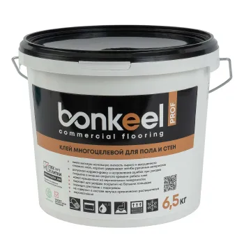 Изображение товара Клей Bonkeel Prof многоцелевой для пола и стен 6,5 кг Изображение товара Клей Bonkeel Prof многоцелевой для пола и стен 6,5 кг