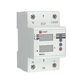 Изображение товара Реле напряжения и тока MRVA-50А с дисплеем PROxima EKF Изображение товара Реле напряжения и тока MRVA-50А с дисплеем PROxima EKF