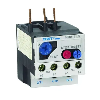 Изображение товара Реле тепловое NR2-11,5 1,6-2,5А от CHINT для защиты электросетей Изображение товара Реле тепловое NR2-11,5 1,6-2,5А от CHINT для защиты электросетей