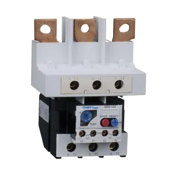 Изображение товара Реле тепловое NR2-150 110А-150А IP20 от CHINT для защиты цепей Изображение товара Реле тепловое NR2-150 110А-150А IP20 от CHINT для защиты цепей