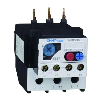 Изображение товара Реле тепловое NR2-36 28-36А CHINT - защита электросетей и оборудования Изображение товара Реле тепловое NR2-36 28-36А CHINT - защита электросетей и оборудования