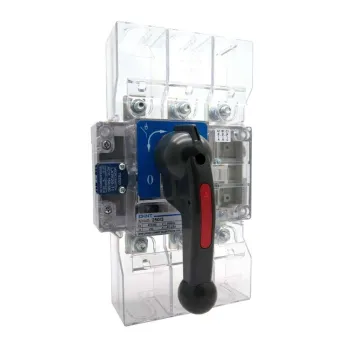 Изображение товара Выключатель-разъединитель трехполюсный 100А NH40-100/3 CHINT Изображение товара Выключатель-разъединитель трехполюсный 100А NH40-100/3 CHINT