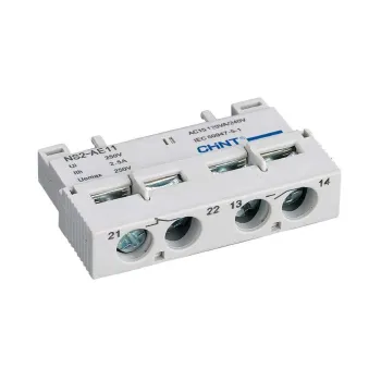 Изображение товара Контакт дополнительный поперечный NS2-AE11 CHINT для автоматизации Изображение товара Контакт дополнительный поперечный NS2-AE11 CHINT для автоматизации