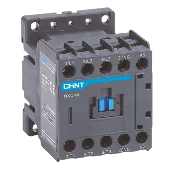 Изображение товара Контактор NXC-06M01 АС3 6А 220В CHINT для автоматизации и управления электросистемами Изображение товара Контактор NXC-06M01 АС3 6А 220В CHINT для автоматизации и управления электросистемами