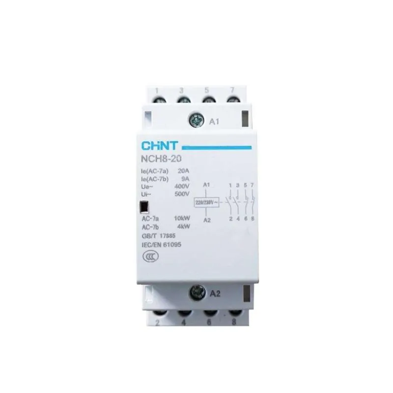 Контактор модульный NCH8-20/22 AC 2НЗ+2НО 20А 220-230В CHINT_1