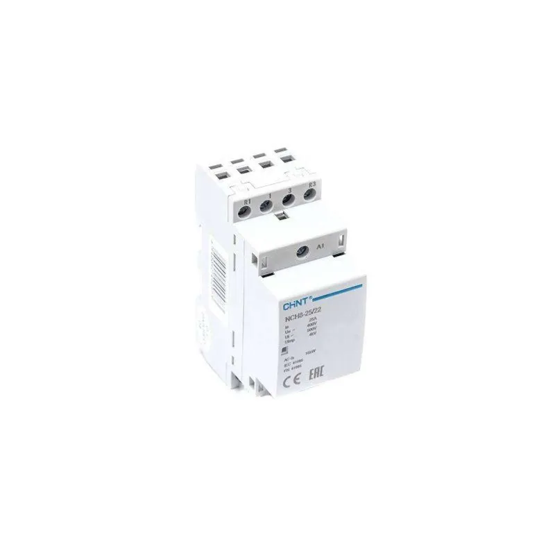 Контактор модульный NCH8-25/22 AC 2НЗ+2НО 25А 230В CHINT_1