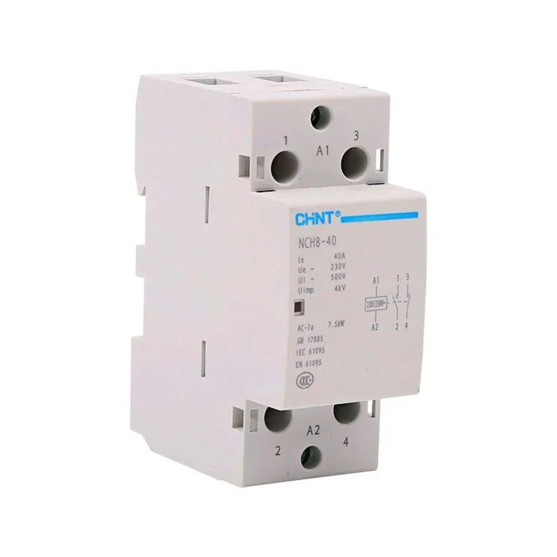 Контактор модульный NCH8-40/11 AC 1НЗ+1НО 40А 220-230В CHINT_1