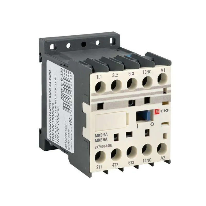 Мини-контактор МКЭ AC 1НО 9А PROxima EKF_1