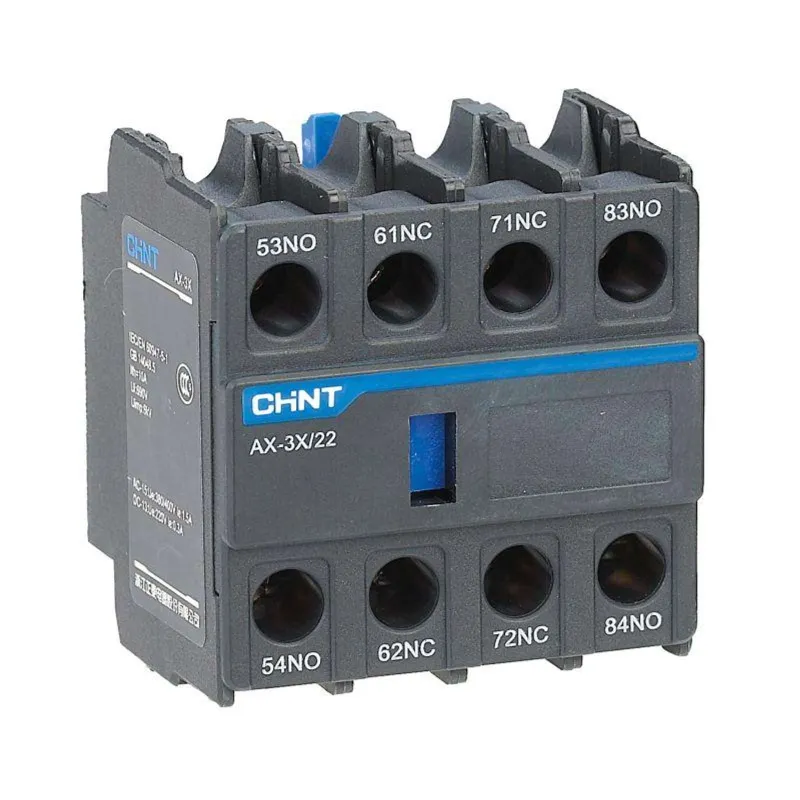 Приставка контакт дополнительный AX-3X/22 к контактору NXC-06~630 CHINT_1