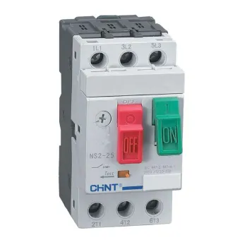 Изображение товара Пускатель CHINT NS2-25 для электродвигателей 10 А на Din-рейку Изображение товара Пускатель CHINT NS2-25 для электродвигателей 10 А на Din-рейку