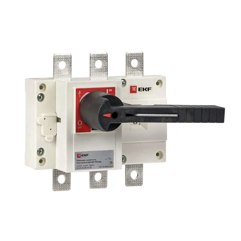 Рубильник-выключатель трехполюсный PowerSwitch 250А с рукояткой PROxima EKF_1