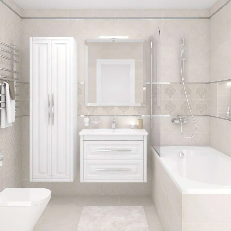 Плитка керамическая Laparet Atria 200х600 мм ванильный мозаика_1