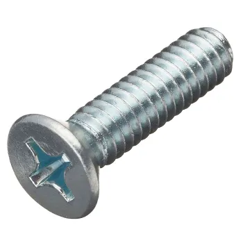 Изображение товара Винт с потайной головкой M6x35 DIN 965 оцинкованный Изображение товара Винт с потайной головкой M6x35 DIN 965 оцинкованный