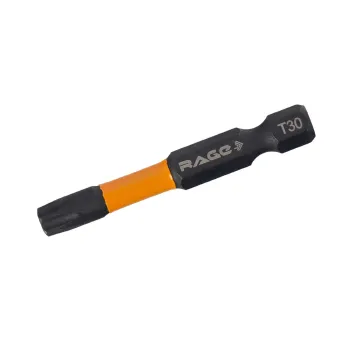 Изображение товара Биты ТХ30х50мм Rage by Vira 2 шт односторонние магнитные T30 Изображение товара Биты ТХ30х50мм Rage by Vira 2 шт односторонние магнитные T30