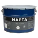 Грунт-эмаль по ржавчине 3в1 Марта белая матовая 10кг_2
