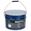 Грунт-эмаль по ржавчине 3в1 Марта серая (RAL 7004) матовая 10кг_2