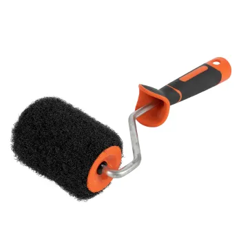 Изображение товара Валик с ручкой 100 мм для шпаклевки Decor профессиональный малярный инструмент Изображение товара Валик с ручкой 100 мм для шпаклевки Decor профессиональный малярный инструмент