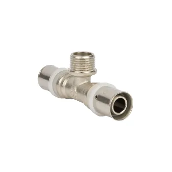 Изображение товара МП-Пресс Тройник НР 20х1/2"х20 Altstream - Соединительный элемент Изображение товара МП-Пресс Тройник НР 20х1/2"х20 Altstream - Соединительный элемент