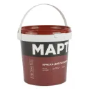 Краска для потолков сухая уборка Марта матовая 1,3кг_2