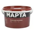 Краска для потолков сухая уборка Марта матовая 3кг_1