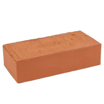 Изображение товара Кирпич рядовой одинарный полнотелый М200 с фаской Брылино Изображение товара Кирпич рядовой одинарный полнотелый М200 с фаской Брылино
