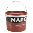 Краска для потолков сухая уборка Марта матовая 14кг_2