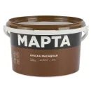 Краска фасадная Марта матовая 3кг_1
