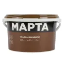 Краска фасадная Марта матовая 3кг_3