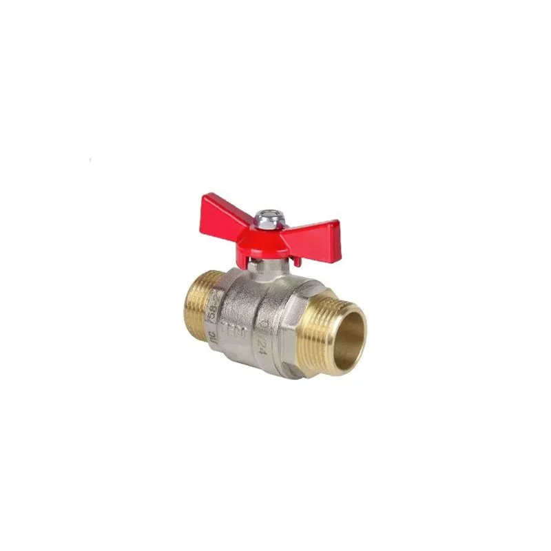 Кран шаровой TEBO НР-НР 1/2" бабочка_1