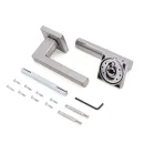 Ручка дверная Palladium Joos M SN матовый никель_2