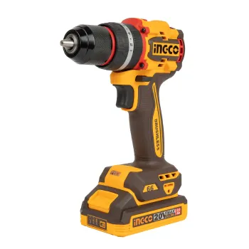 Изображение товара Shock Driller Ingco CIDLI20668 20V 2Ah Бесщеточный аккумуляторный шуруповерт Изображение товара Shock Driller Ingco CIDLI20668 20V 2Ah Бесщеточный аккумуляторный шуруповерт