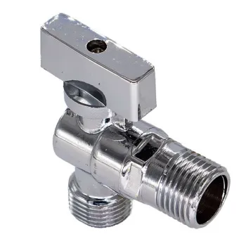 Изображение товара Кран шаровый угловой НР 1/2"х1/2" с отражателем СТМ Изображение товара Кран шаровый угловой НР 1/2"х1/2" с отражателем СТМ