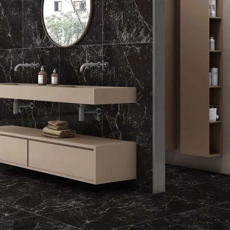 Керамогранит Этернал Black Lava 600х1200х9 мм черный полированный_1