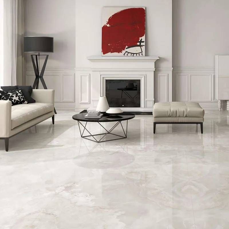 Керамогранит Этернал Onix Pearl 600х1200х9 мм белый полированный_1