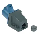 Розетка силовая переносная 32А 220 В IP44 синяя IEK_4